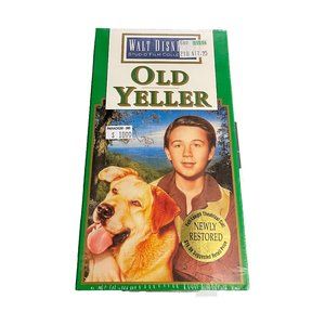 Disney's Old Yeller VHS Tape Sealed